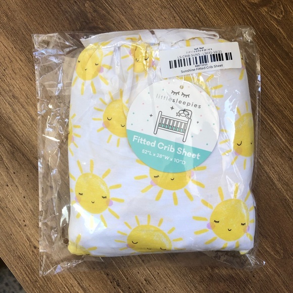 Little Sleepies Other - Little Sleepies Sunshine Crib Sheet